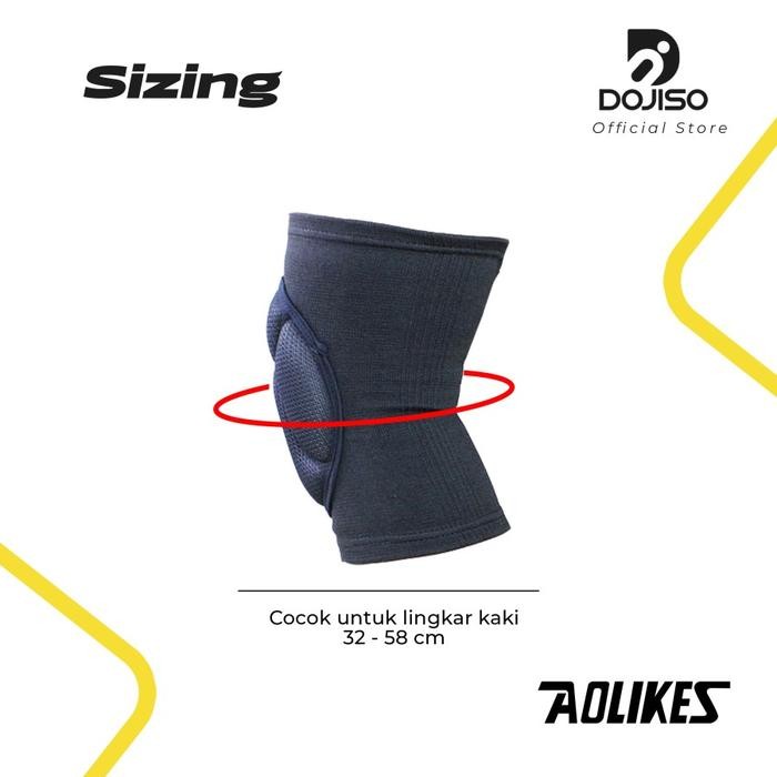 DISKON Knee Pad A-0217 Pelindung Lutut Deker Lutut Olahuntuk Futsal, Bola Basket, Bola Kaki, Keeper,