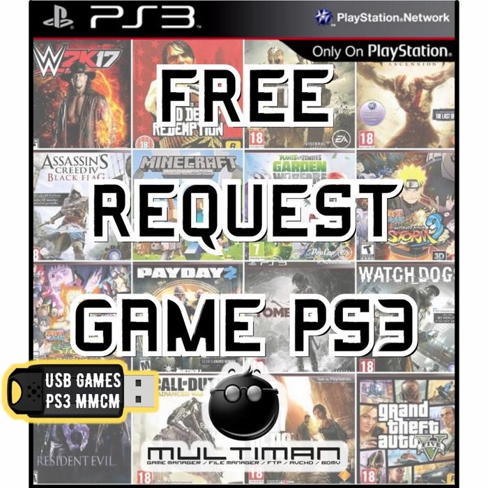 Pilihan- Flashdisk Game Ps 3 Mmcm External Game Ps 3 Cfw Hfw Hen Ps3 Game