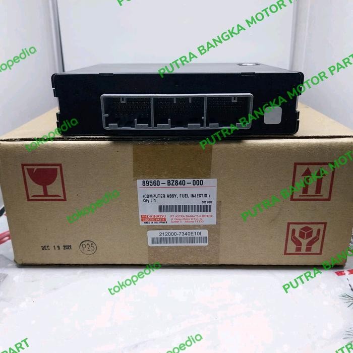 Limited Ecu Computer Assy Fuel Injection Avanza Xenia 89560-Bz840 Terlariss 