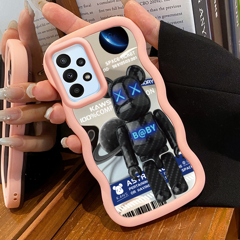Casing HP Untuk Samsung A23 4G A23 5G F23 5G M23 5G Case Beruang Mesin Macaron Softcase Silikon Kasi
