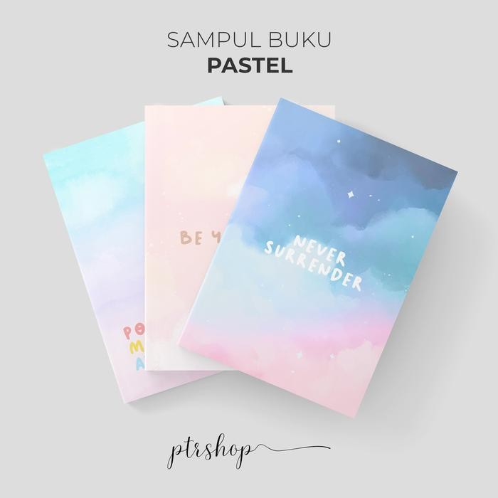 

New [5 LEMBAR] SAMPUL BUKU BOOK COVER A5/B5 PASTEL EDITION