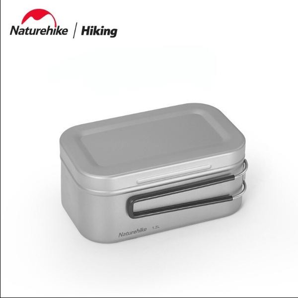 LUNCH BOX NESTING / POT / PANCI CAMPING TITANIUM NATUREHIKE CNH22CJ010