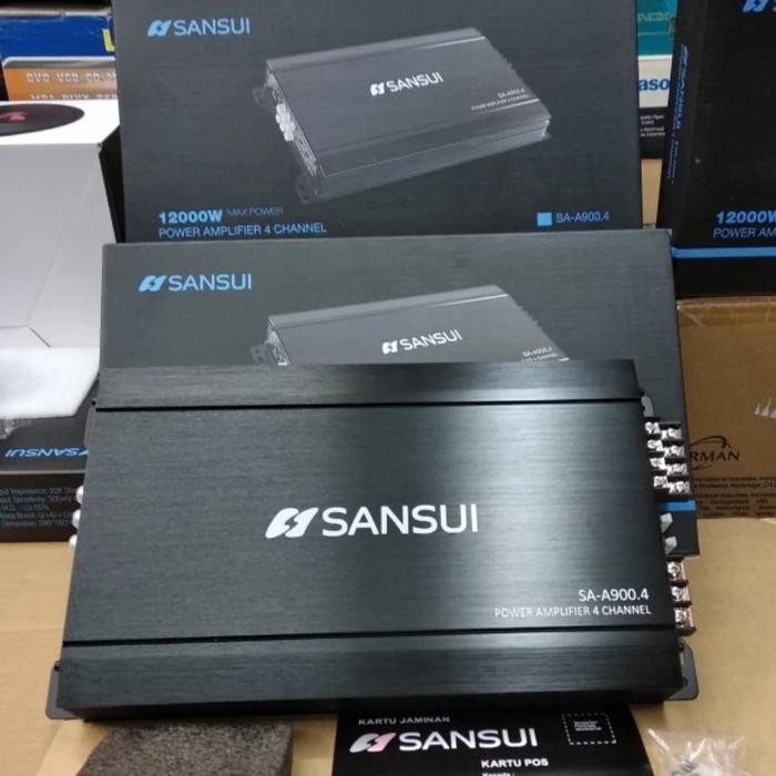 POWER SANSUI 4CHANNEL AMPLIFIER MOBIL