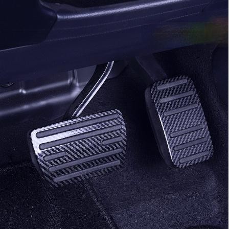 MA15 COVER PEDAL GAS CARBON HONDA CRV TURBO, CIVIC TURBO, ACCORD (2013-2022), ODYSSEY (2015-2021)