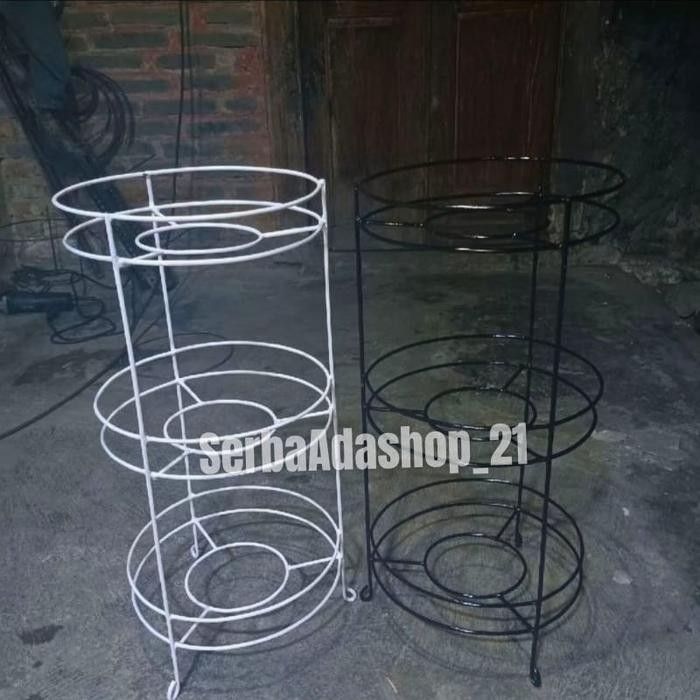 Rak panci dan wajan/rak serbaguna bahan besi