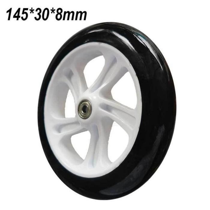 Roda Skuter Injak Belakang Roda Belakang Skuter Injak Roda Otoped Anak Tahan Aus Stroller Karet Anak