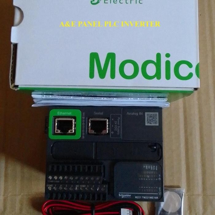 TM221ME16R PLC SCHNEIDER MODICON M221 Ethernet Relay 16IO