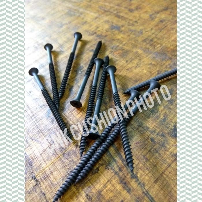 BAUT / MUR / BOLT / SKRUP / SEKRUP ULIR GIPSUM KAKI SOFA KAYU (7.5 CM)