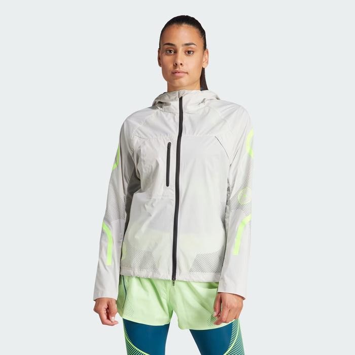 ASLI Adidas by Stella McCartney TruePace Sport Running Jacket Original Jacket Olahraga Lari Wanita