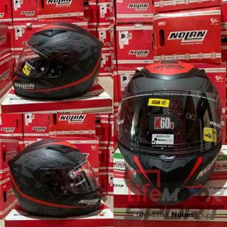NOLAN HELM / JUAL RUGI HELM NOLAN N605 METRO POLIS BLACK 100% ORIGINAL