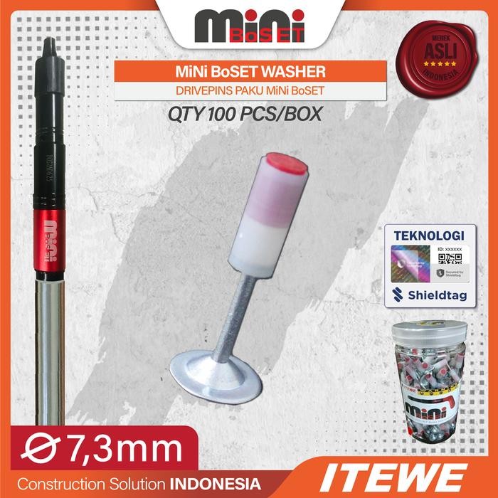 Paku Mini Boset Washer (Mini Boset Nail)