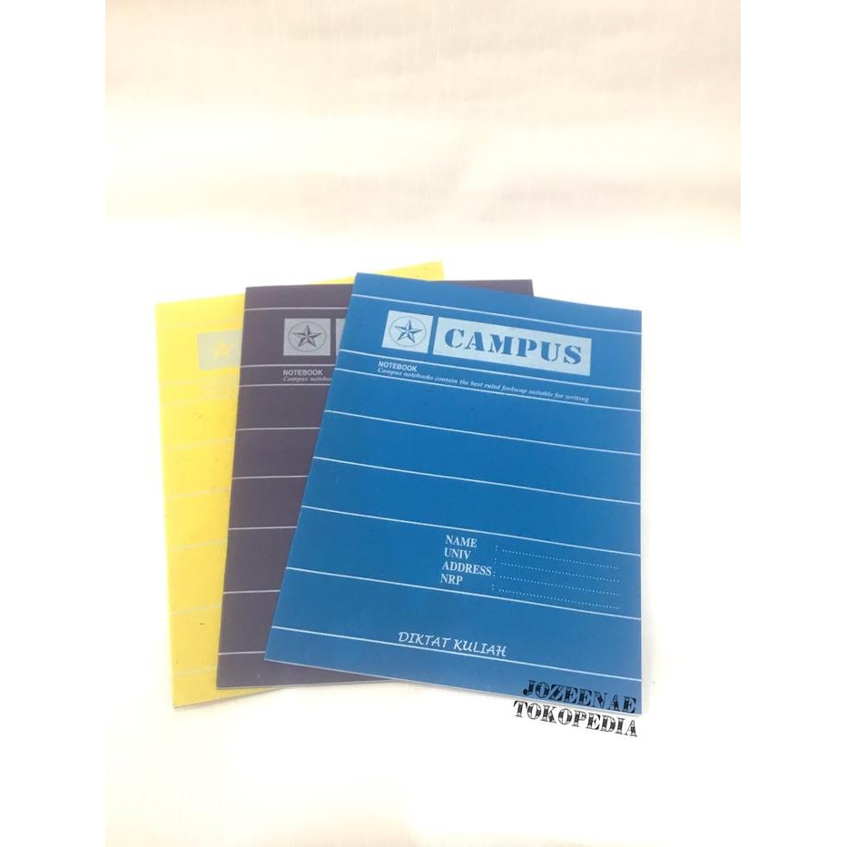 Buku Tulis Campus / Diktat Kuliah Ecer / Satuan