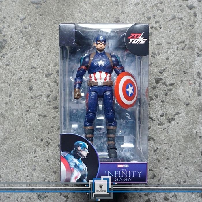 ZD Toys CAPTAIN AMERICA Action Figure Marvel