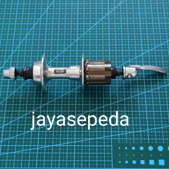 Terlaris freehub hub 36H shimano Exage quick release vintage Japan belakang SALE