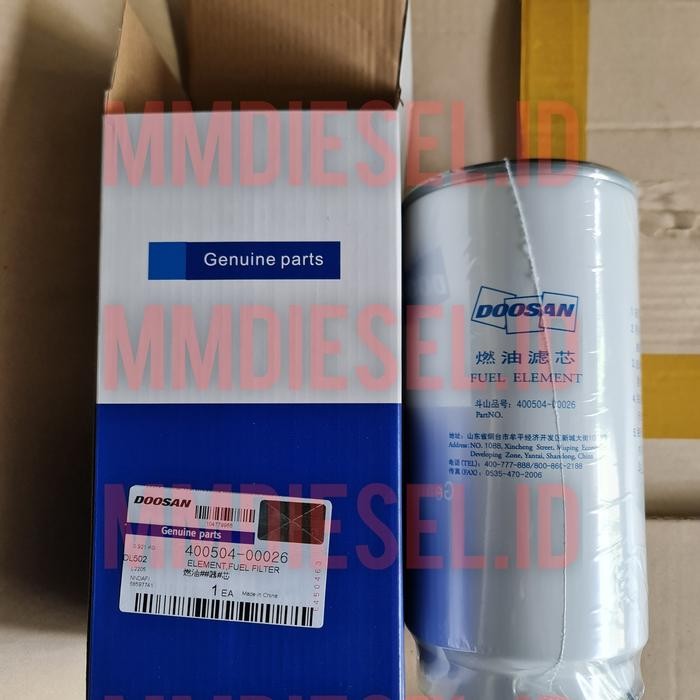 Filter Solar/Separator 400504-00026 400504-00057 Genuine Doosan