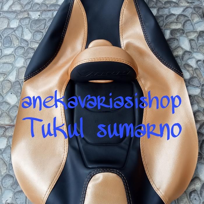 ORIGINAL Kulit jok custom untuk Vario 160 / aksess motor READY STOCK