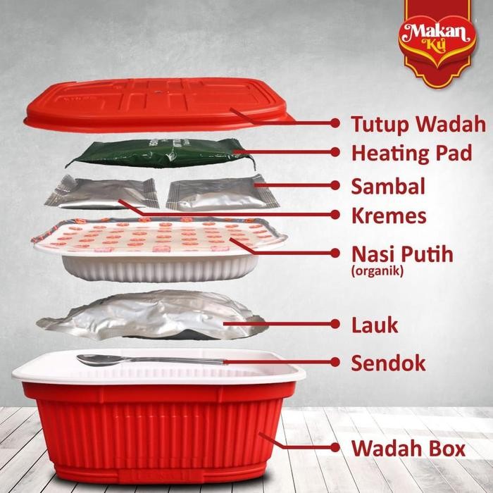 Makanku - Gudeg Makanan Siap Saji Dengan Pemanas (Mre/Meal Ready To Eat)
