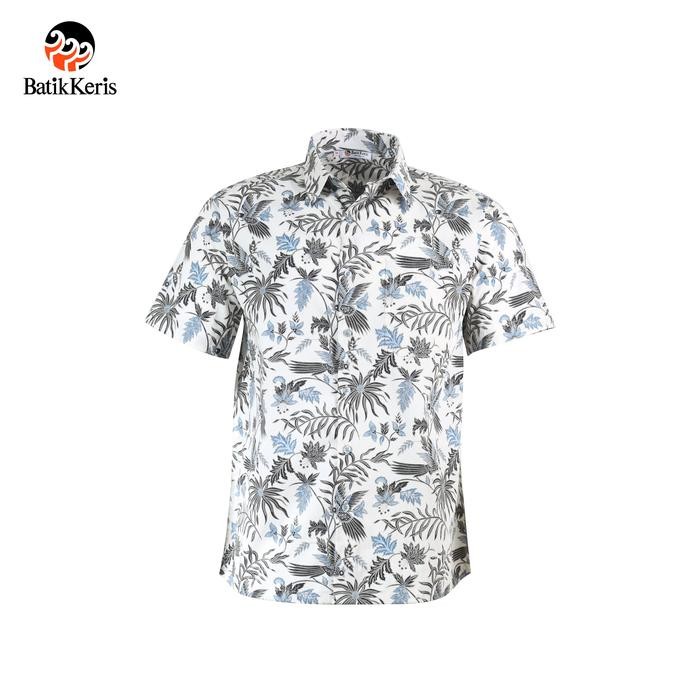 ASLI Kemeja Relaxed Fit Lengan Pendek Keris Alas-Alasan Peksi Katon 006KLFSBL READY STOCK