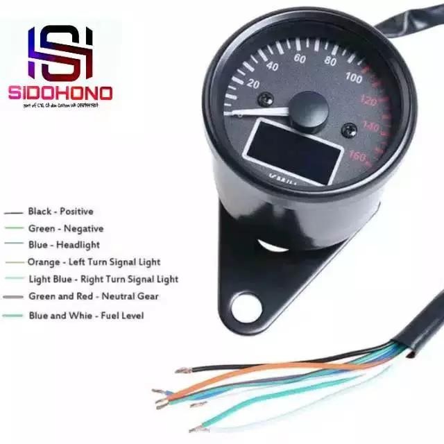 Stok Terbatas Speedometer Kilometer Digital Cb Tiger Rxking Megapro Vixion Motor Mod Terlariss 