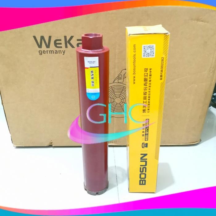 (Ghc) Mata Bor Coring Beton 2.5 Inch Bosun Diamond Core Drill 2.5 Inch
