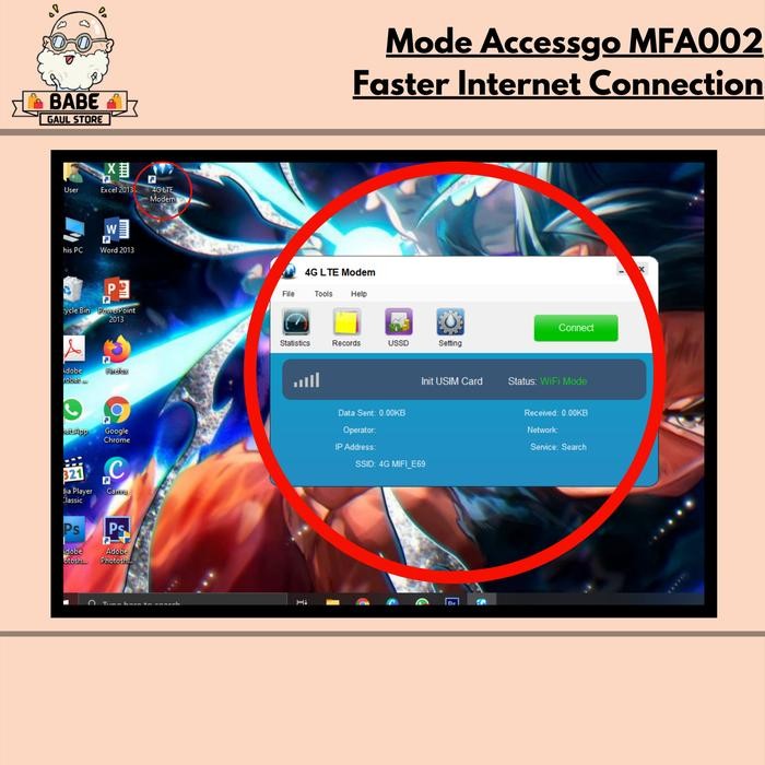 MODEM MIFI 4G ACCESSGO MFA002 BY PASS VERSION