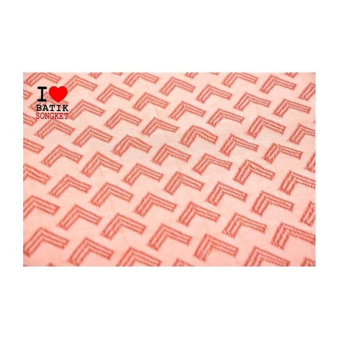 ASLI baron sutra garut polos motif 2 tenun bahan kain batik kemeja hem READY STOCK