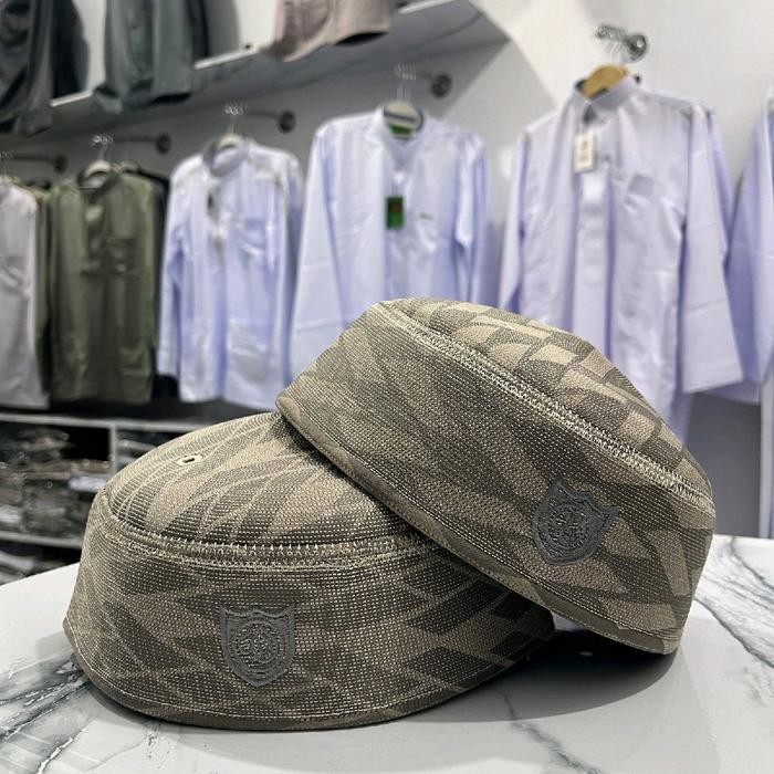 ORIGINAL EXCLUSIVE Peci Malaysia ELYAS A6 Motif LIMITED Peci Elyas A6 Peci Elyas Al Fathoni Peci A6