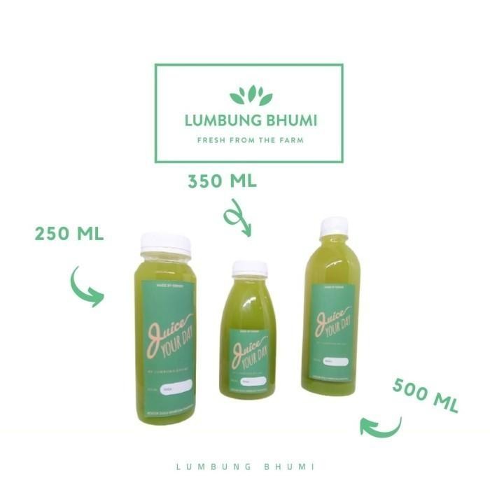 Segar&amanah- Jus Sayur Kale Infused 500 Ml - Lumbung Bhumi