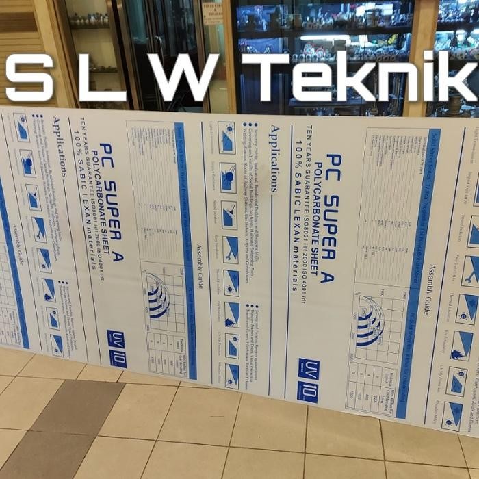 Polycarbonate Sheet 3Mm 1220Mm X 2440Mm ( Polikarbonat Lembaran )