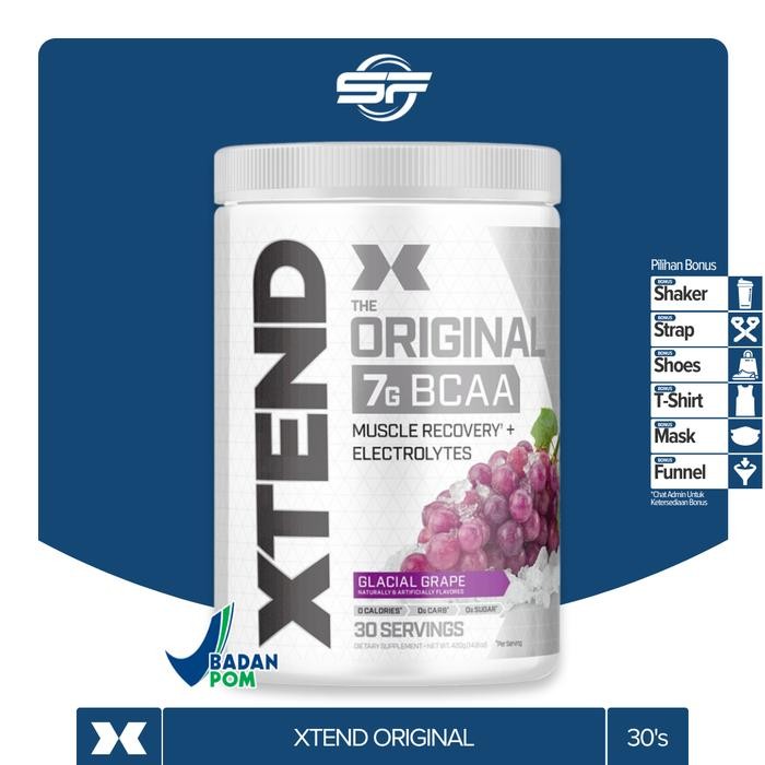 smql- Scivation Xtend Bcaa 30 Serving - Suplemen Bcaa