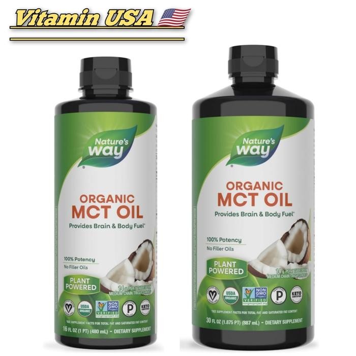 skig- Nature'S Way Organic Mct Oil 16 Fl Oz (480 Ml)