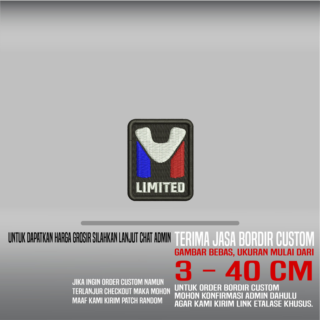 M MILLET LIMITED HDP-356 PATCH BORDIR LOGO/EMBLEM