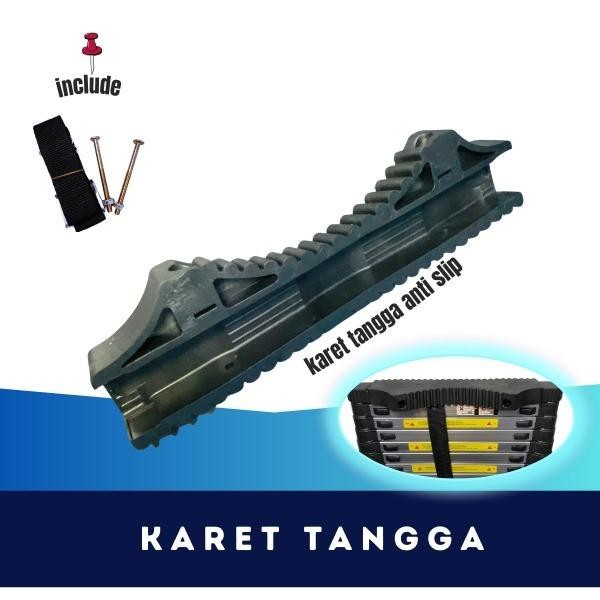 Karet anti slip tangga teleskopik single Rubber karet anti slip - Karet anti slip