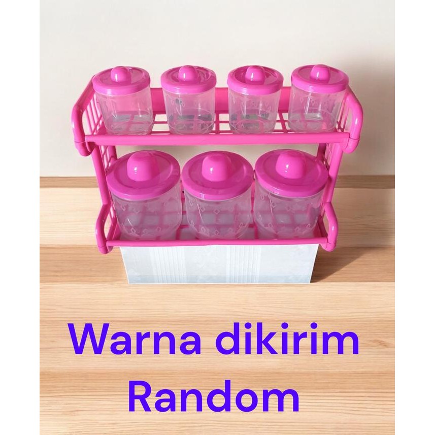 HariPromo- Kitchen Set/Wadah Bumbu/Tempat Bumbu/Toples Bumbu Dapur Set Kitchenware