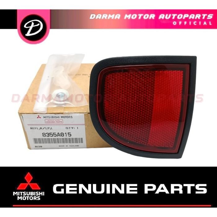 Terhemat Reflector Bumper Belakang Triton 2008-2015 Ori Asli Terlariss 