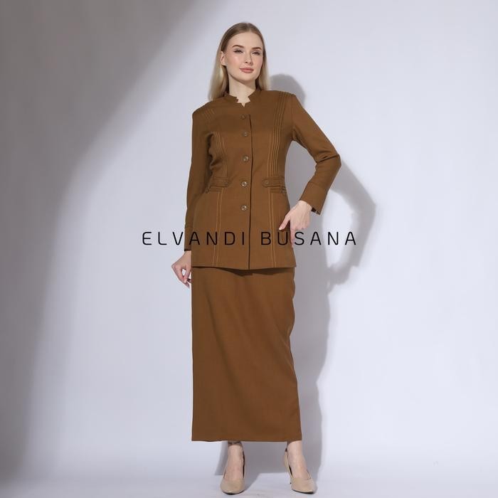 Setelan Jas Wanita / Seragam Kerja Blazer Wanita / Seragam Guru / Setelan Baju Guru Wanita - 7017