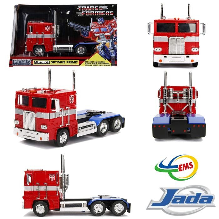 SALE 99524 - JADA 1/24 G1 Optimus Prime From Film Transformers 5