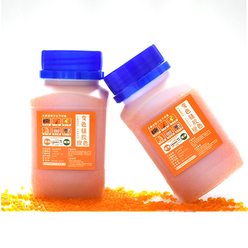 500G Orange Discoloration Silica Gel Desiccant Beads Moisture Absorber Desiccant Moisture Absorber