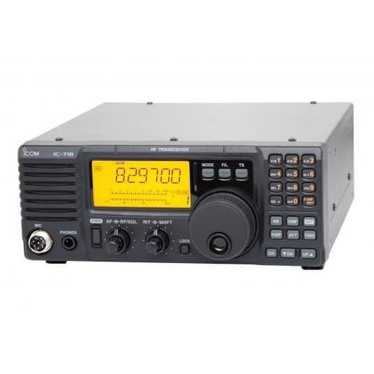 ICOM IC-718 HF ALL BAND MIC HM-36 ORI BARU GARANSI IC718 HM36 RADIO