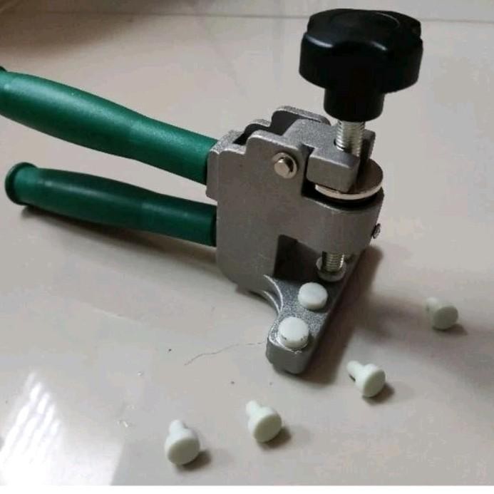 Alat pemotong pemisah kaca glass cutting breaking pliers heavy duty - tang pemisah kaca keramik