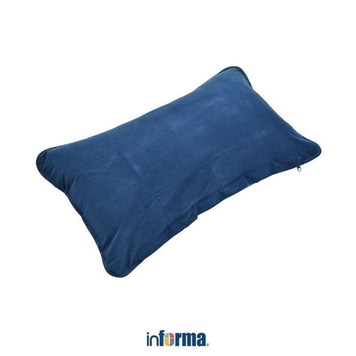 HRG DISKON INFORMA SARUNG BANTAL SOFA 30X50 CM VELVET POSEIDON - BIRU