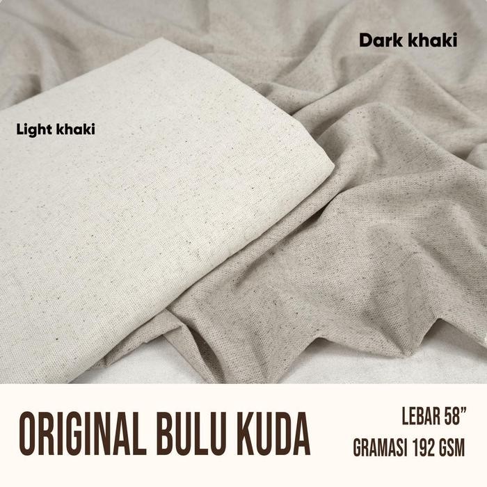 Bisa E-Katalog! Kain Linen Bulu Kuda Original Harga Per 0,5 MeterTokokainjkt