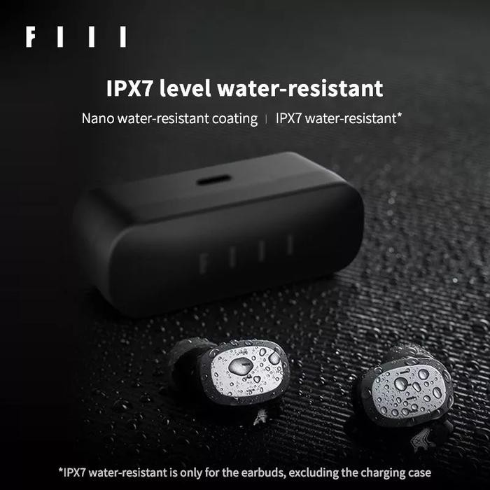 Fiil T1 Lite Enc Tws Earphone Earbud Bluetooth 5.2 Gaming Ipx7 Tbk