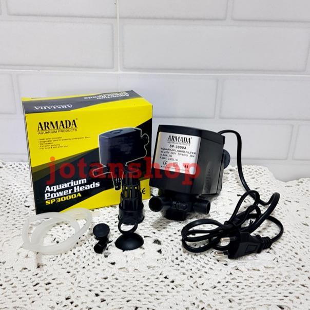 BEST SELLER ARMADA SP3000A SP 3000A mesin pompa air celup aquarium aquascape 3000