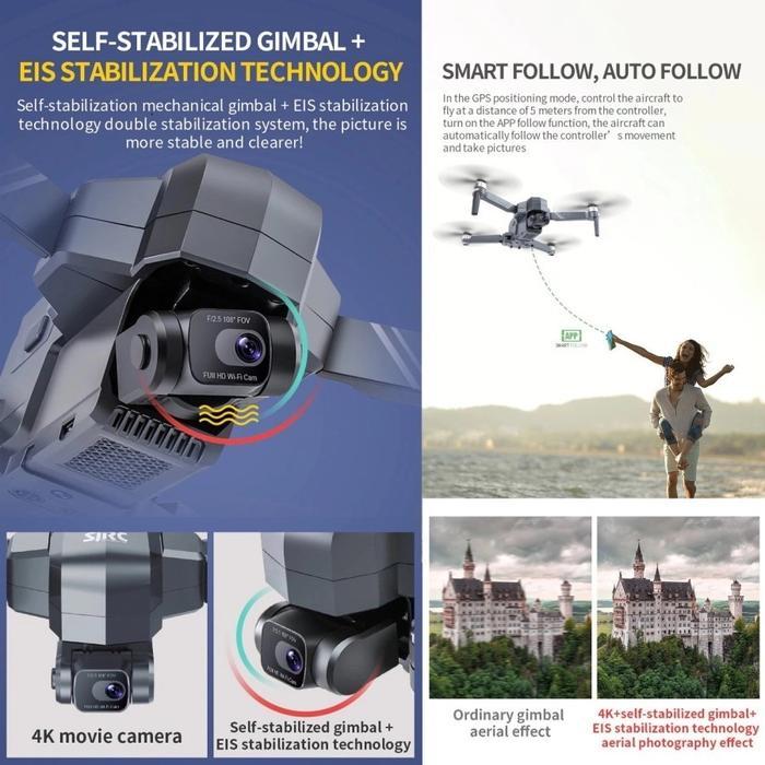 DRONE SJRC F7 BEYONDSKY SPECIAL EDITION GPS 3KM 3-AXIS GIMBAL 4K