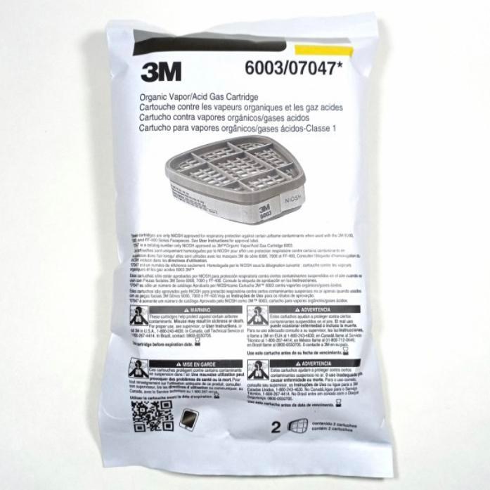 NEW!! 3M 6003 Filter Organic Cartridge Original (3M6200 7502)