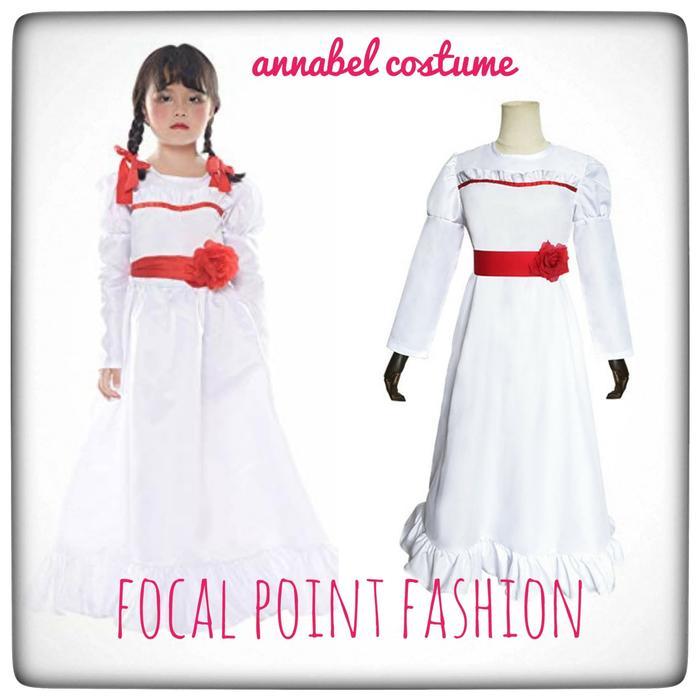 TERUJI kostum-annabelle-anak-horror-halloween-costume