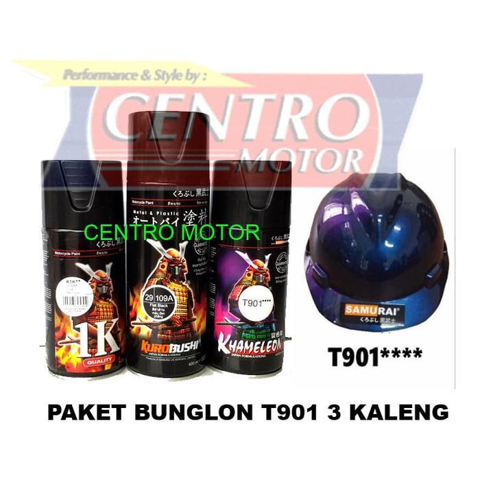 Best Seller Samurai Paint Bunglon T901 Paket 3 Kaleng, Cat Semprot Bunglon T901 Premium