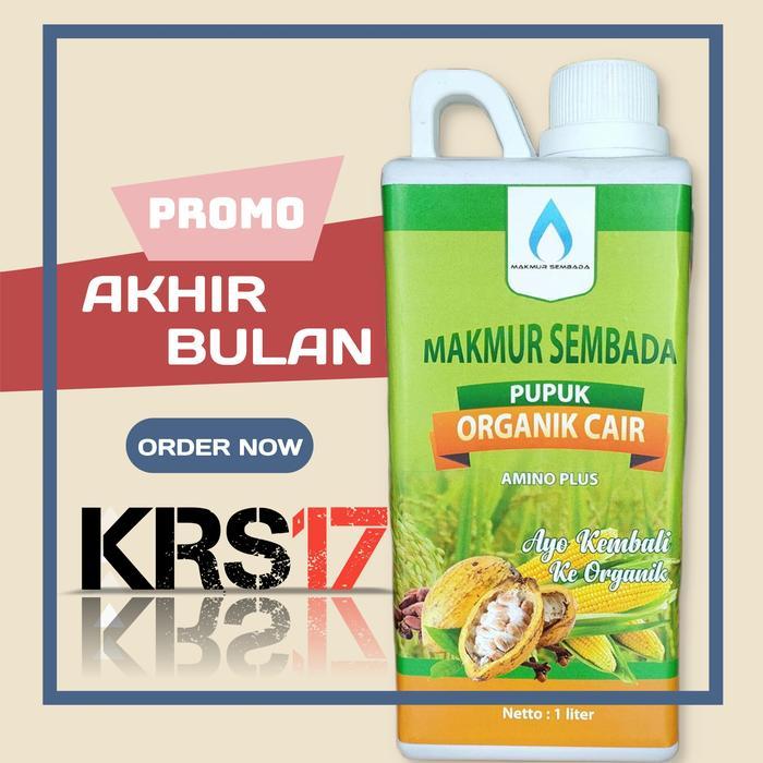 Poc Pupuk Organik Cair Amino Plus 1 Liter Makmur Sembada Terbaruu