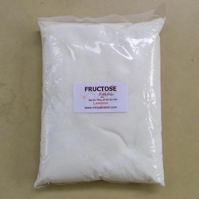 Fruktosa Serbuk 500G / Fructose Powder Non Gmo / Gula Fruktosa Terlaris
